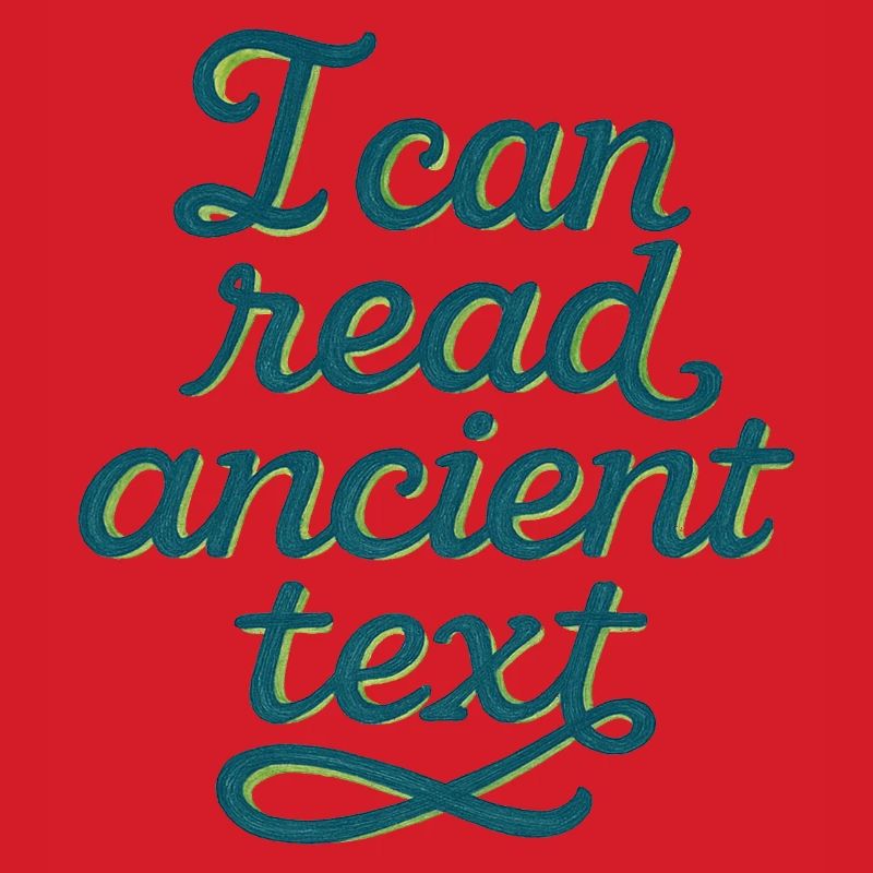 Antikes Script Tee
