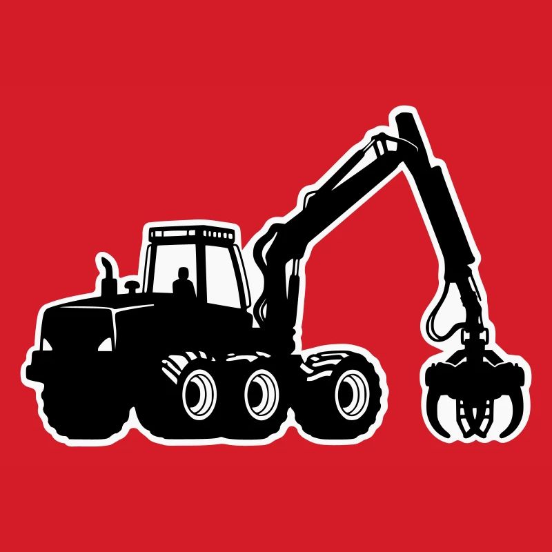 Harvester Silhouette