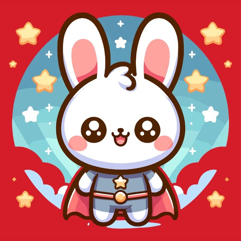 Heroes Bunny Superhero Rabbit