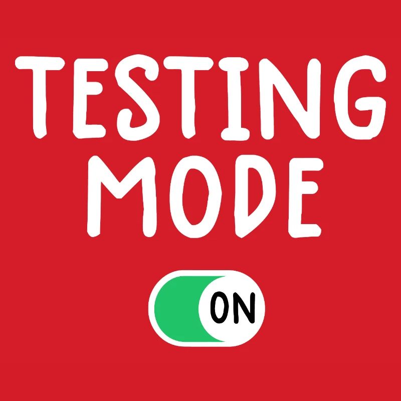 Testing Mode On Graphic Tee