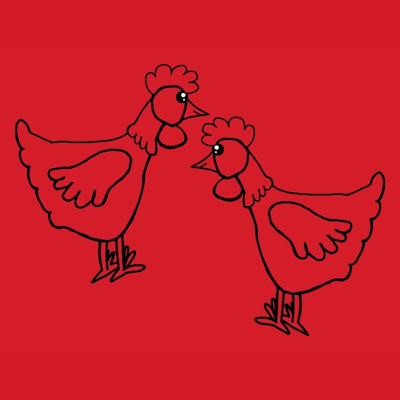 Hen Chicken Easter Kids