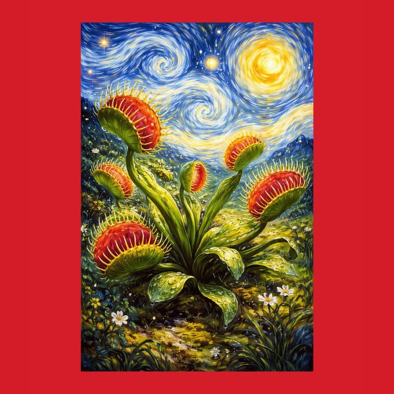 Venus Flytrap Starry Night
