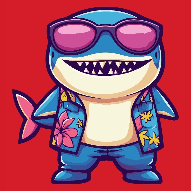 Shark Comic Vacation
