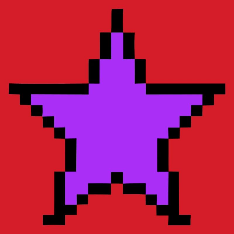 Pixel Star 8-Bit Power Up