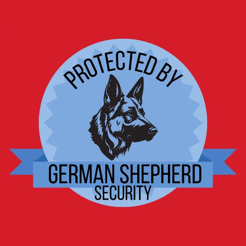 Protected By German Shepherd Security