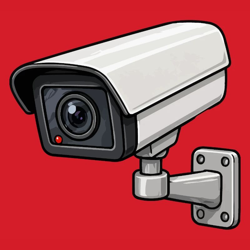 Security Camera Illustration