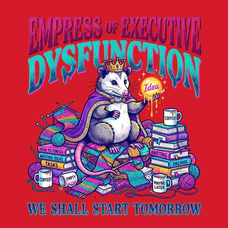 ADHD Executive Dysfunction Opossum