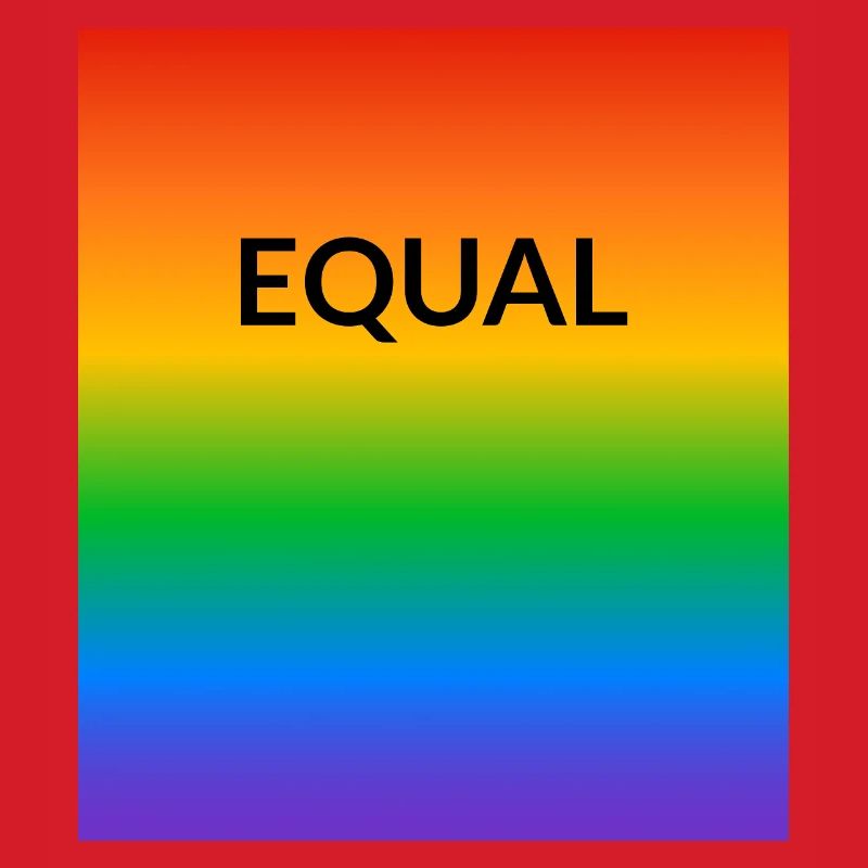 Rainbow Equal LGBT Pride Monat