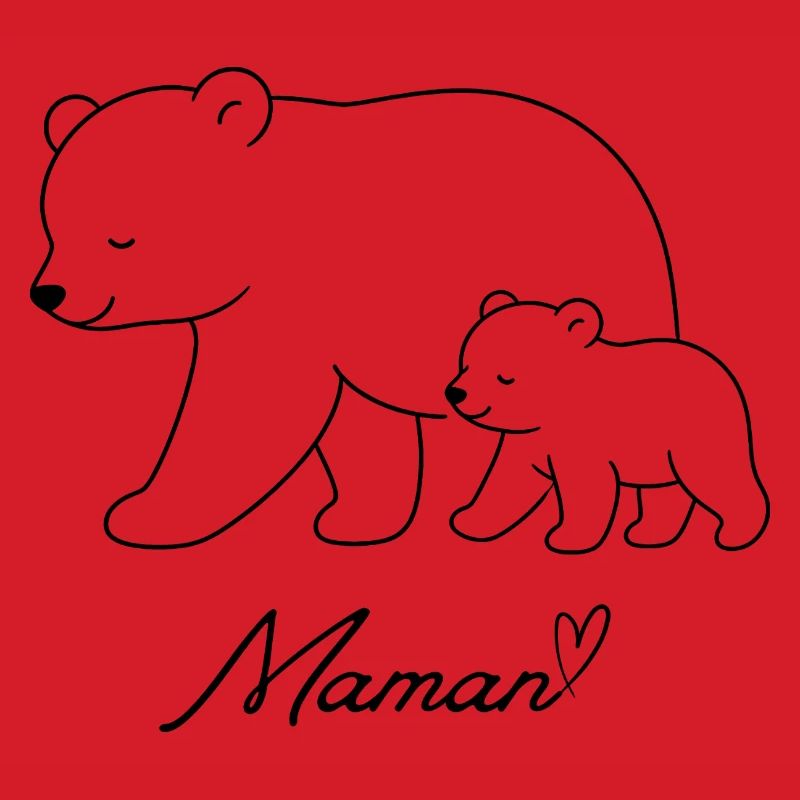 Mama Bär, Bär, Muttertag.