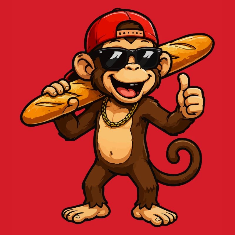monkey-baguette-cool