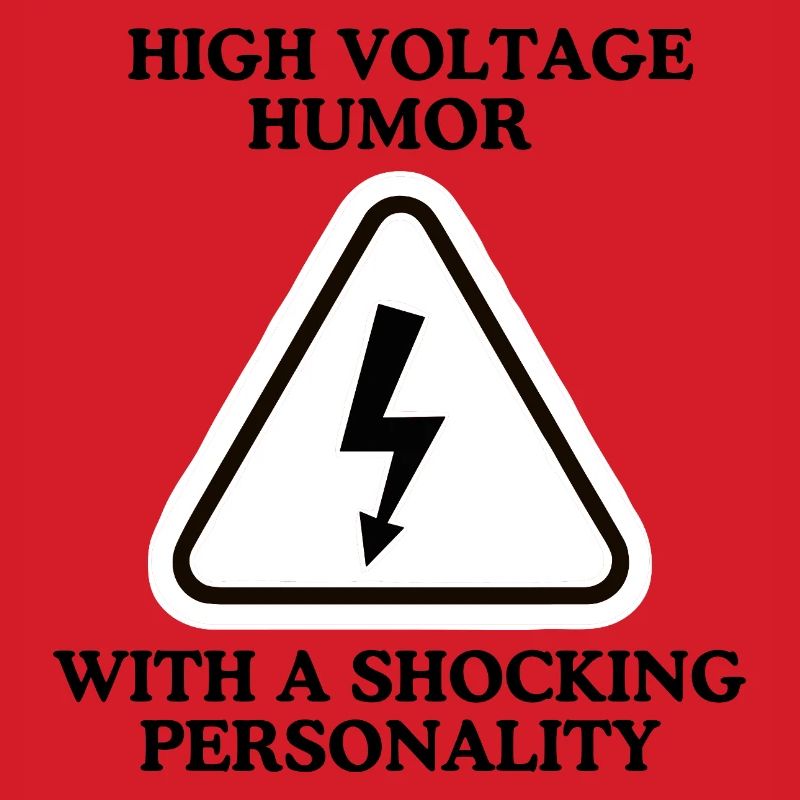 Lightning Warning Triangular Sign
