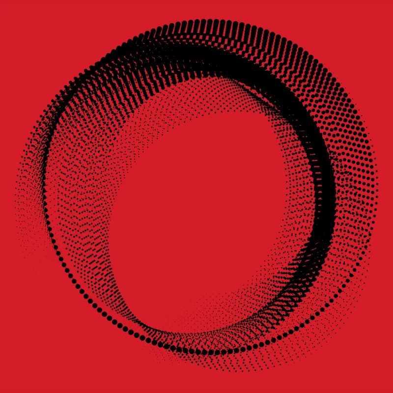 abstract circular shape