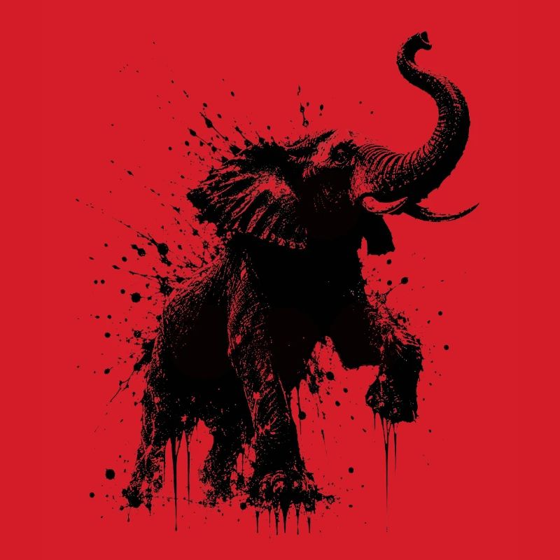 Black Elephant Splash