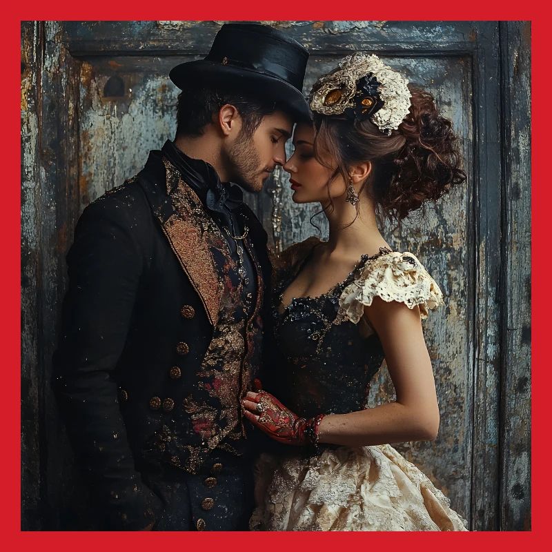 Victorian Mask Romanticism