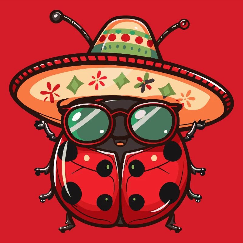 Ladybug Sombrero