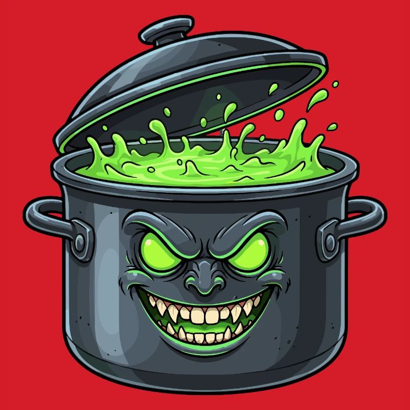 Spooky Green Pot Magic