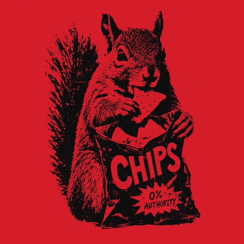 Chips Eichhörnchen