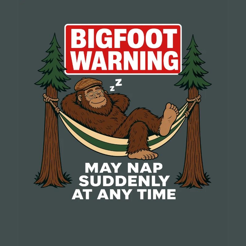 Bigfoot-Opa Warnung: Kann bei jedem Mal plötzlich ein Nickerchen machen