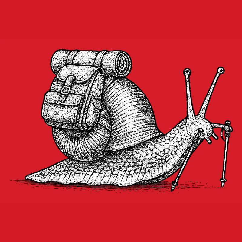 Snail Trekker with Pack