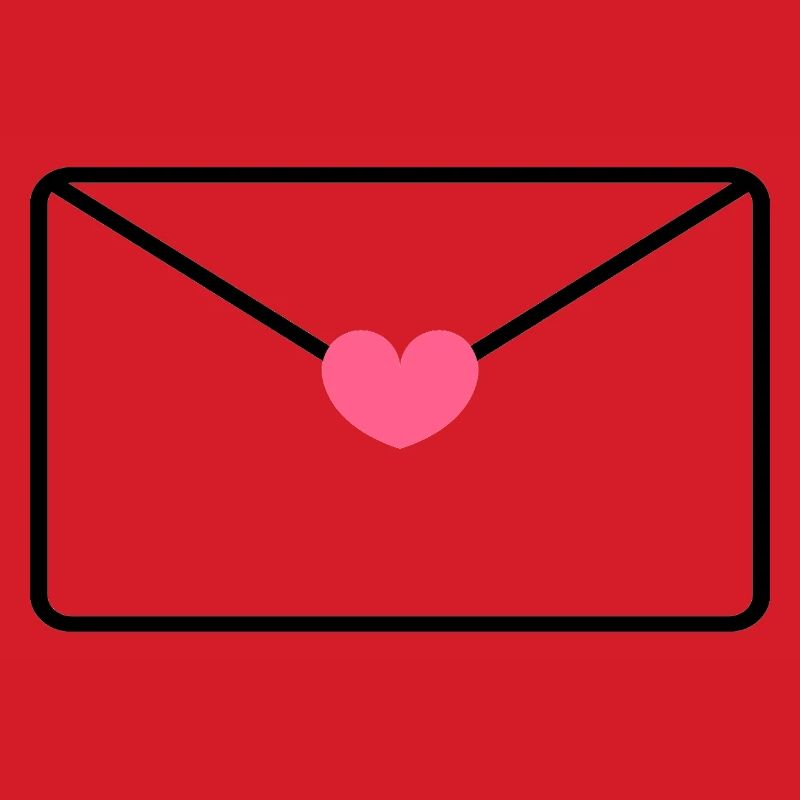 Envelope With Heart