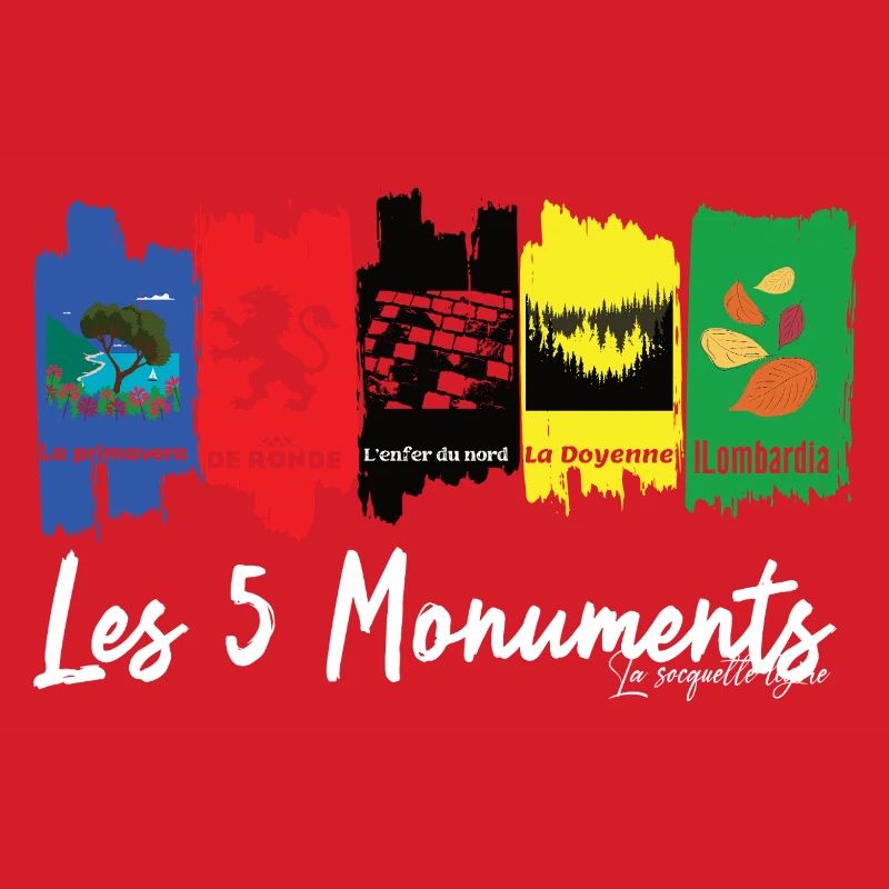 Les 5 Monuments du cyclisme