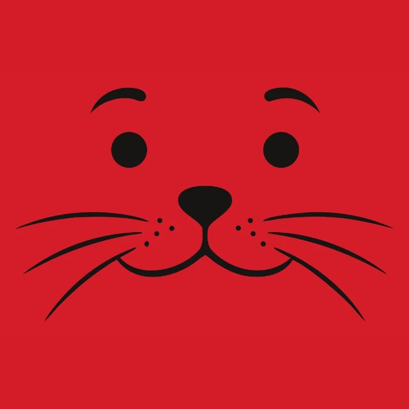 Robbengesicht Robbe Seehund Seehundgesicht