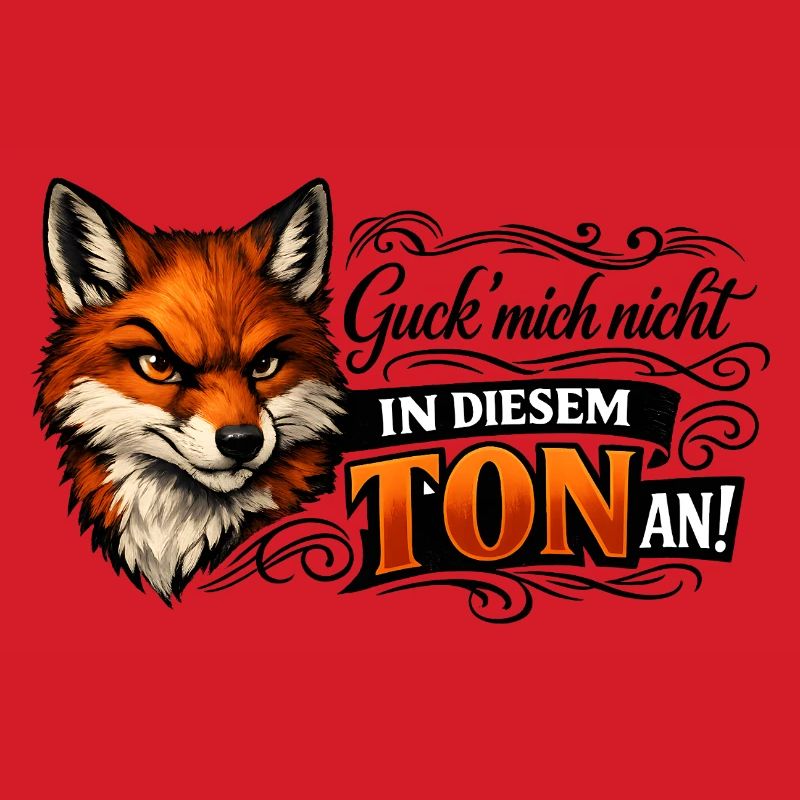 Fuchs freches Statement