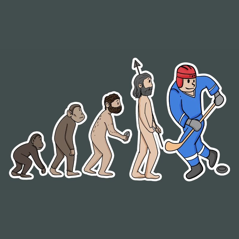 Evolution Eishockeyspieler 