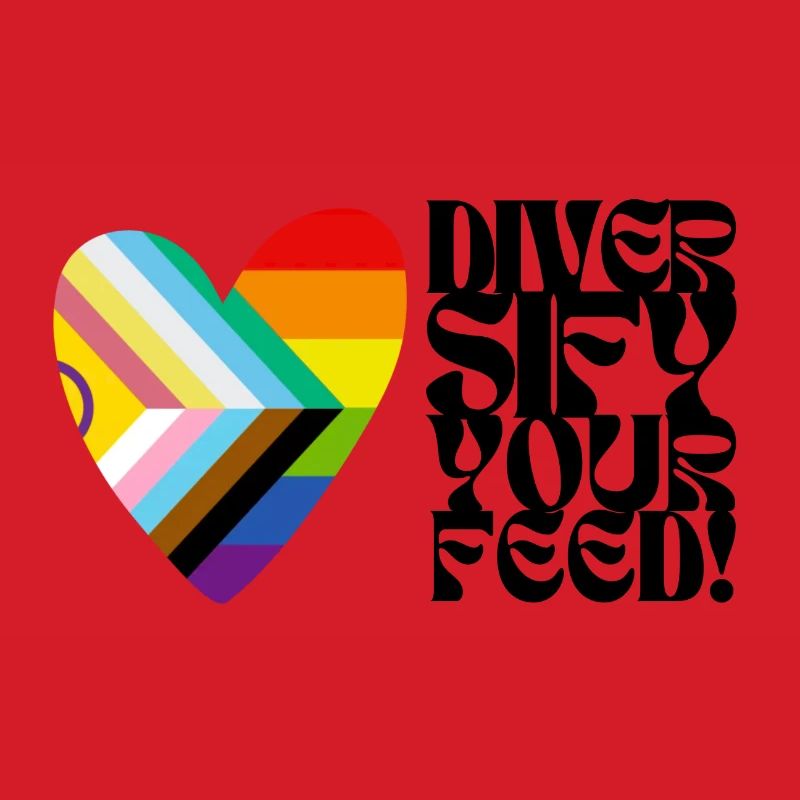 🌈♿ Diversify Your Feed –Progress Pride&Disability