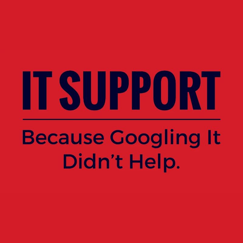 Chemise support informatique – parce que chercher sur Google n’a pas aidé