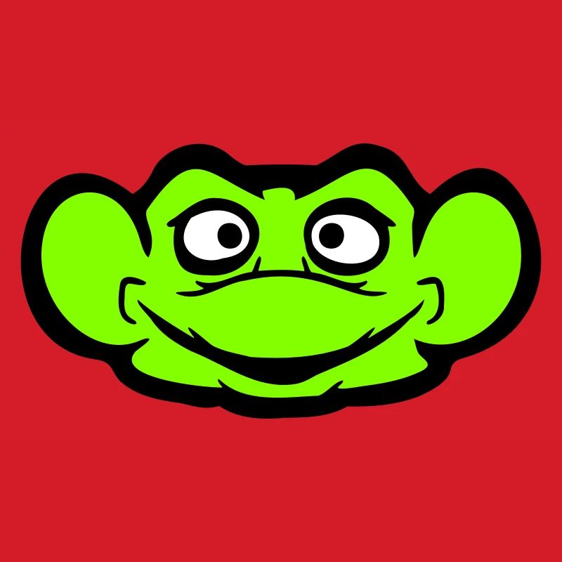 Frog Toad Smiles Funny Comic Happy Cool