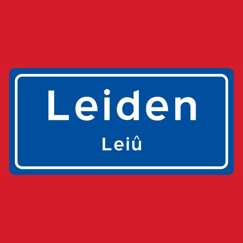 Leiden place name sign