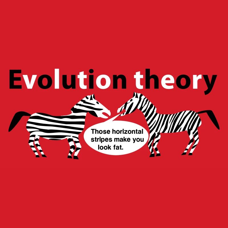 Evolution theory zebras