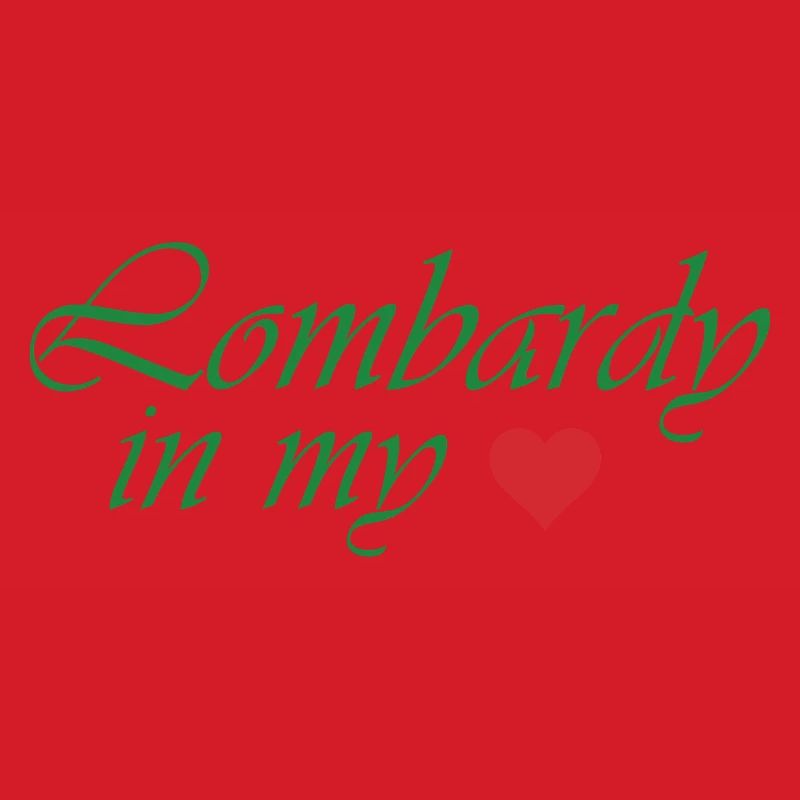 Lombardy Heart Script Design
