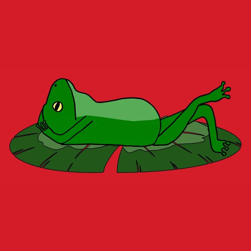 Frog Toad Chill Toad