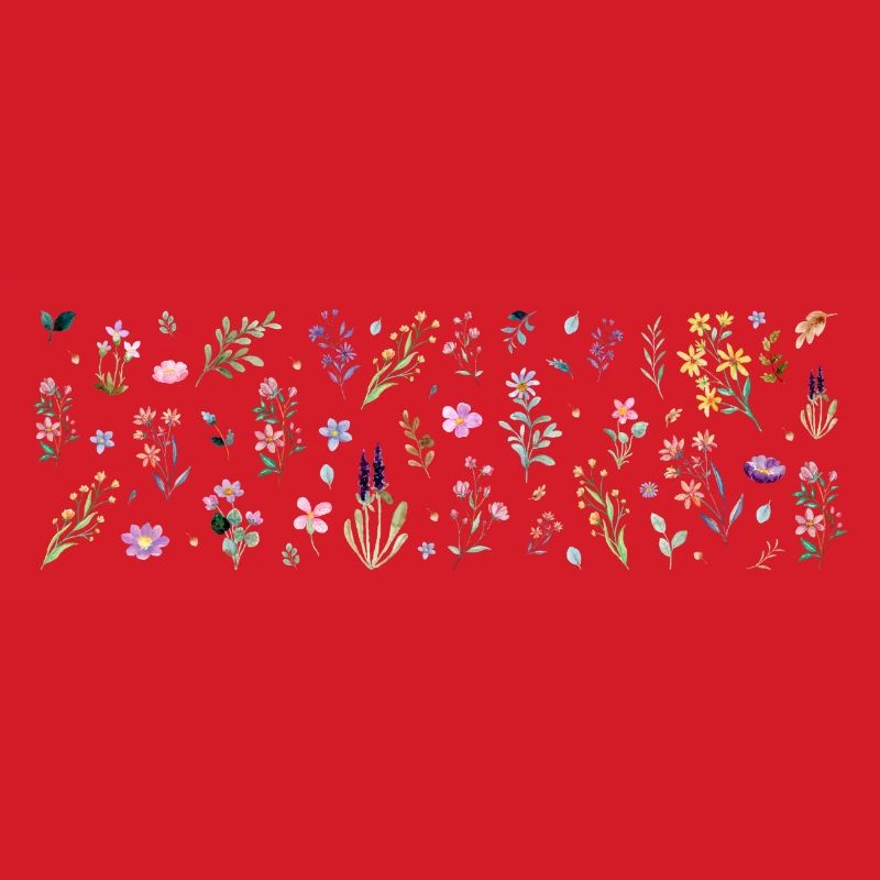 Midnight Bloom Botanical Print