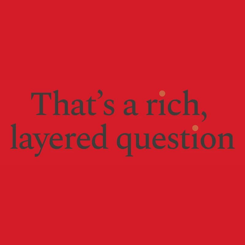 C’est une question riche et complexe