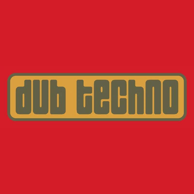 Dub Techno Retro Emblem