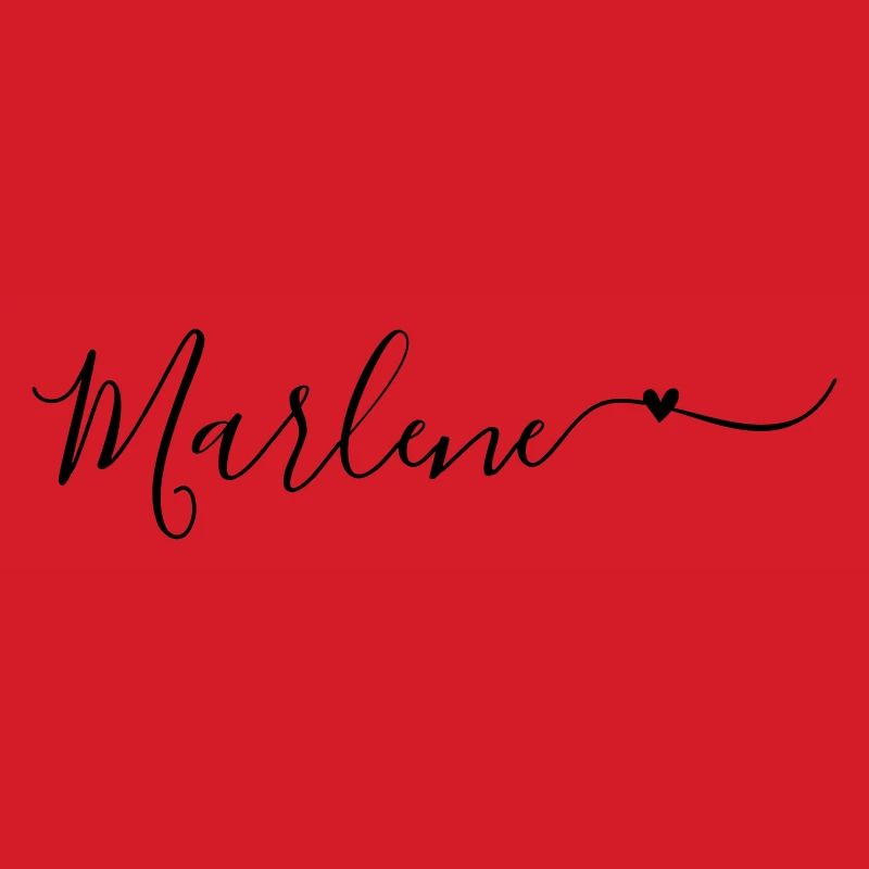 Marlene Name First Name Decorative