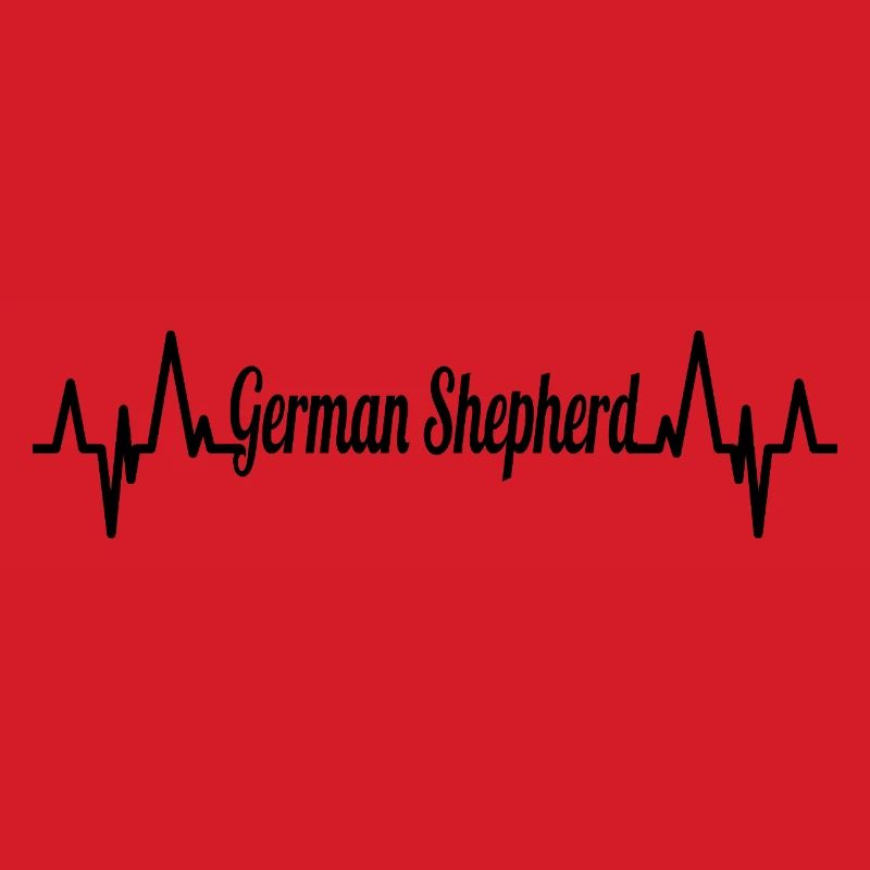 German Shepherd ECG Heartline