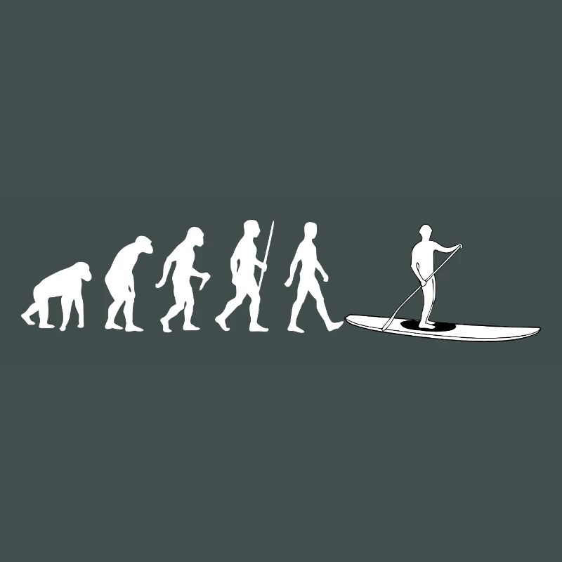 Évolution vers le paddleboard debout