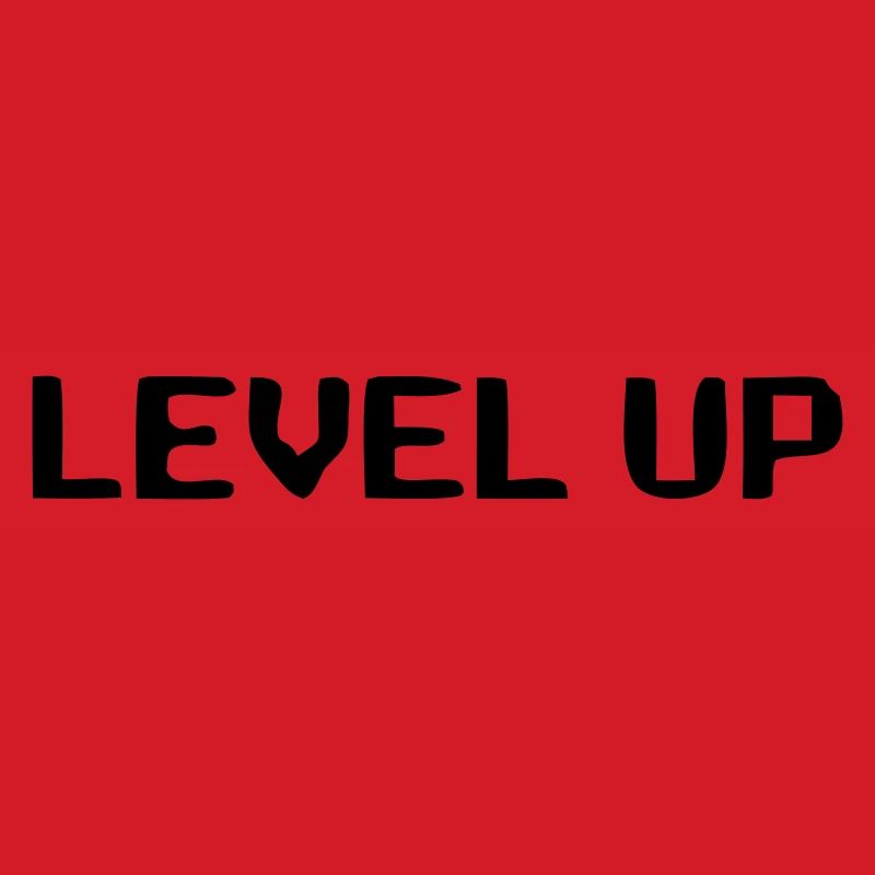 Level Up 8-Bit Lettering