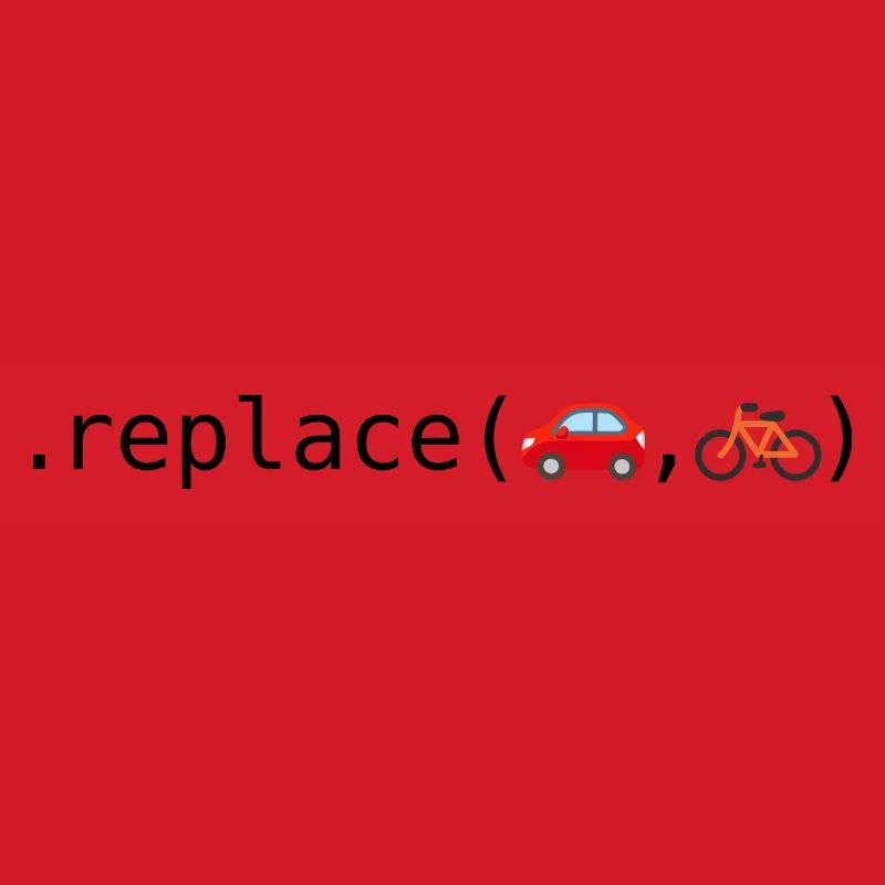 Replace cars with bikes; Python edition