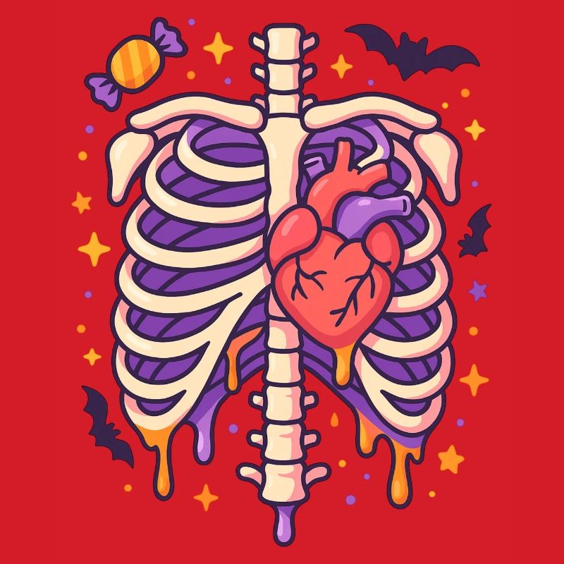 Anatomie Gothic Thoraxkäfig