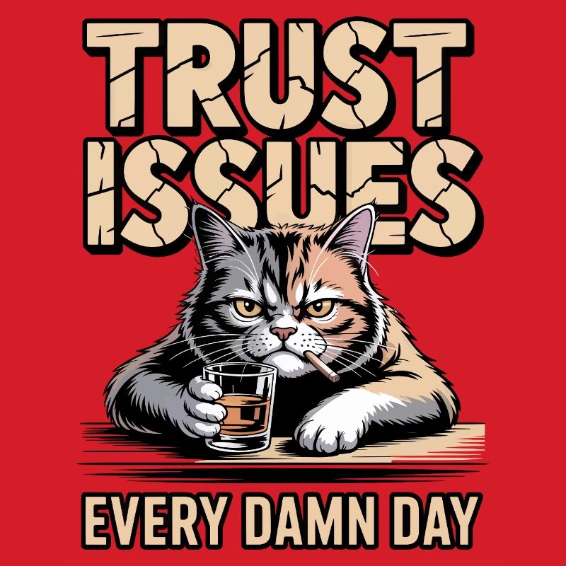 Trust Issues Cat