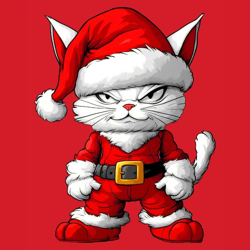 Christmas cat