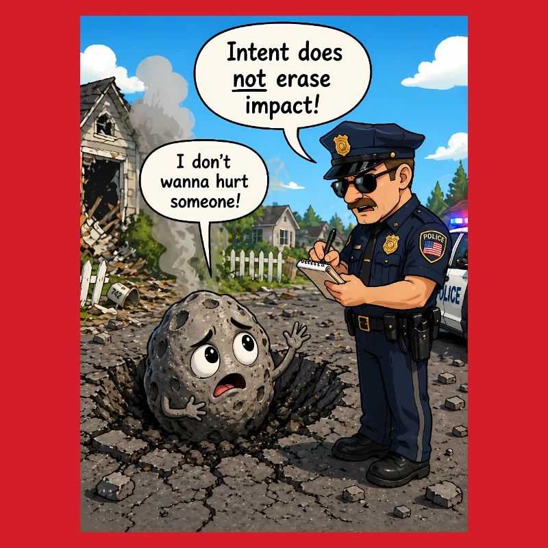 L’intention n’annule pas l’effet