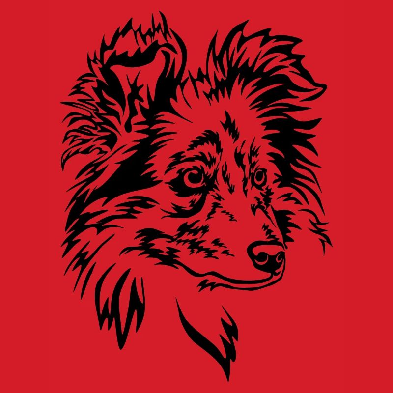 Sheltie Head