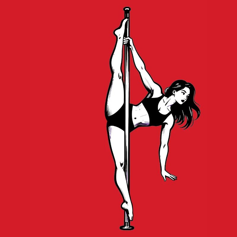 Pole Dance Pole Dancer Classy Acrobatic Gift