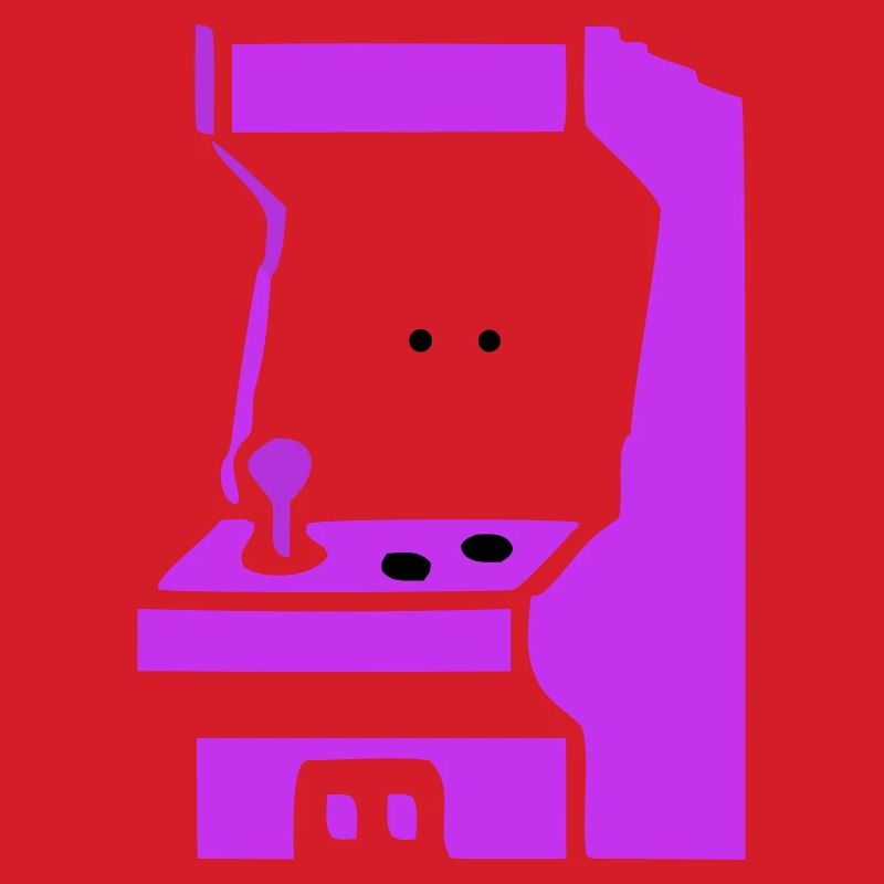 Spielautomat Arcade Silhouette